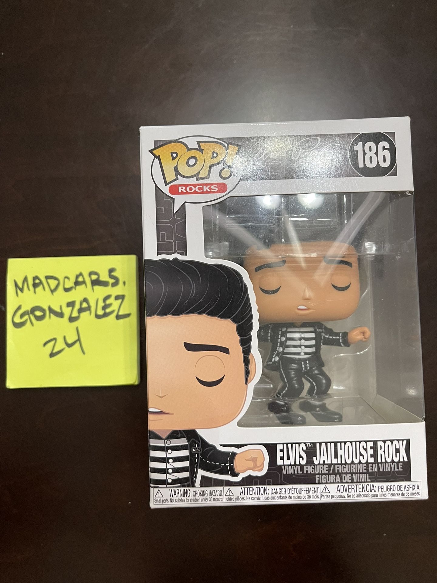 Funko Pop! Elvis Presley Jailhouse Rock #186 Collectible
