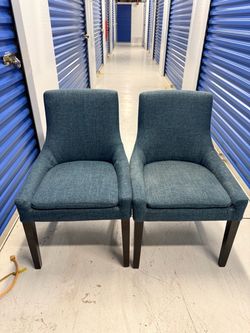 2 office dining chairs