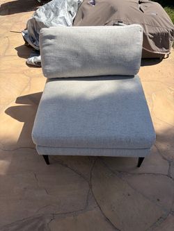 West Elm Andes Single Armless Chair