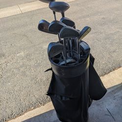 Golf Bag and Club Set 