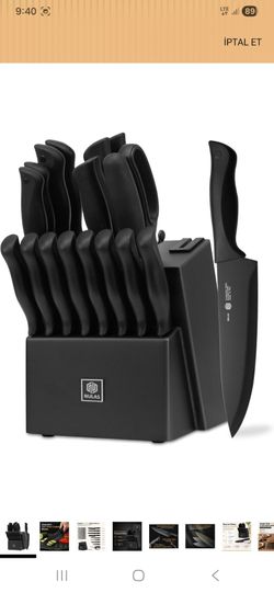 15-Piece Kitchen Knife Set