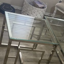 Side Glass Table