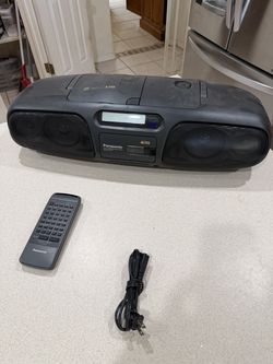 Panasonic radio boombox