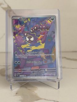 Gastly Illustration Rare Temporal Forces 177/162 Pokemon TCG Holo Card