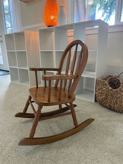 Children's Wooden Rocking Chair