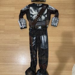 Kids Star Wars Mandalorian Costume Or Dress Up - Size Small 5/6