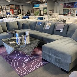 4TH OF JULY SALE🚨‼️ Grey Sectional✨🩶 $2,499
