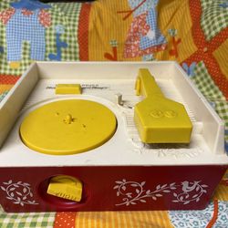 Vintage Fisher-Price music box record player