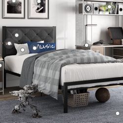 Twin Bed With Mattress 