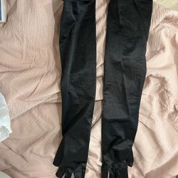 Black Long Gloves 