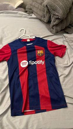 Barca 2023 jersey size medium kids 7-9