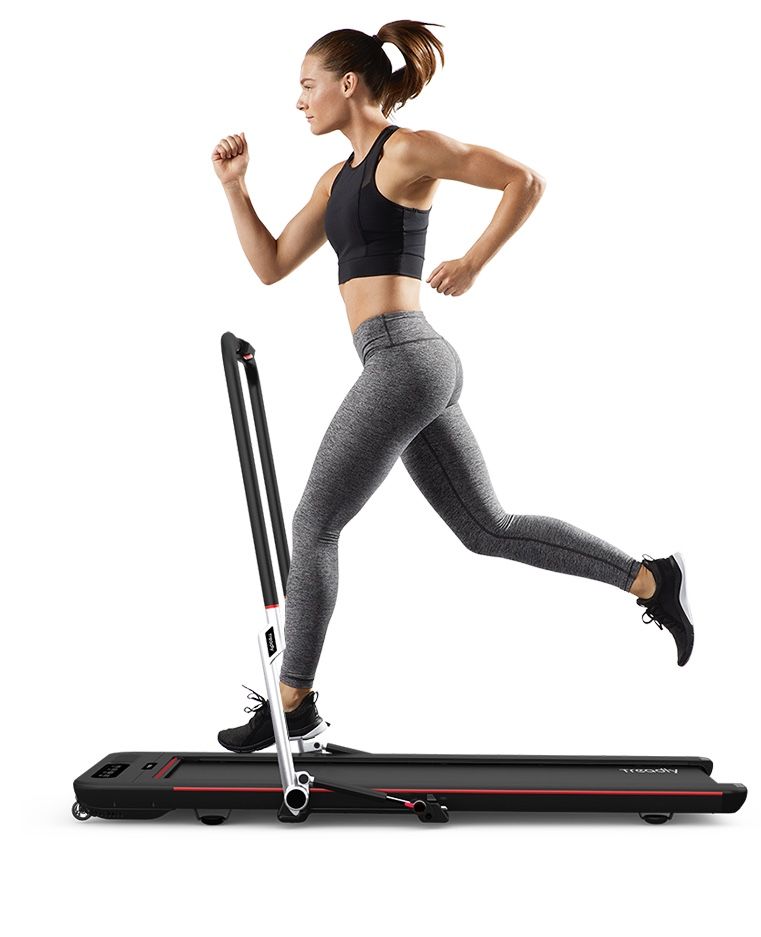 	Compact Treadly Treadmill Walking Pad with Bluetooth Speaker 