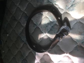 BB STUDDED BELT BROWN