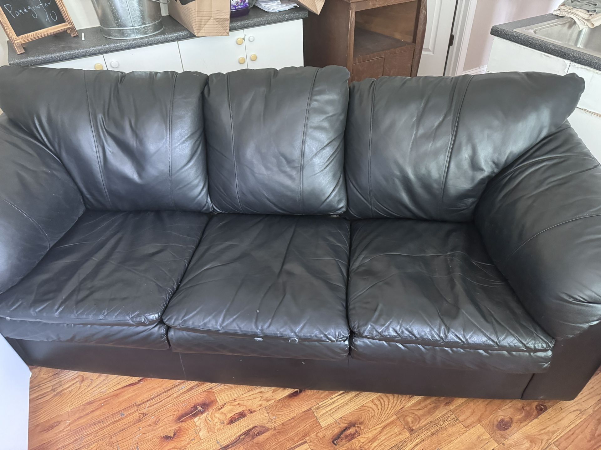 Leather Couch