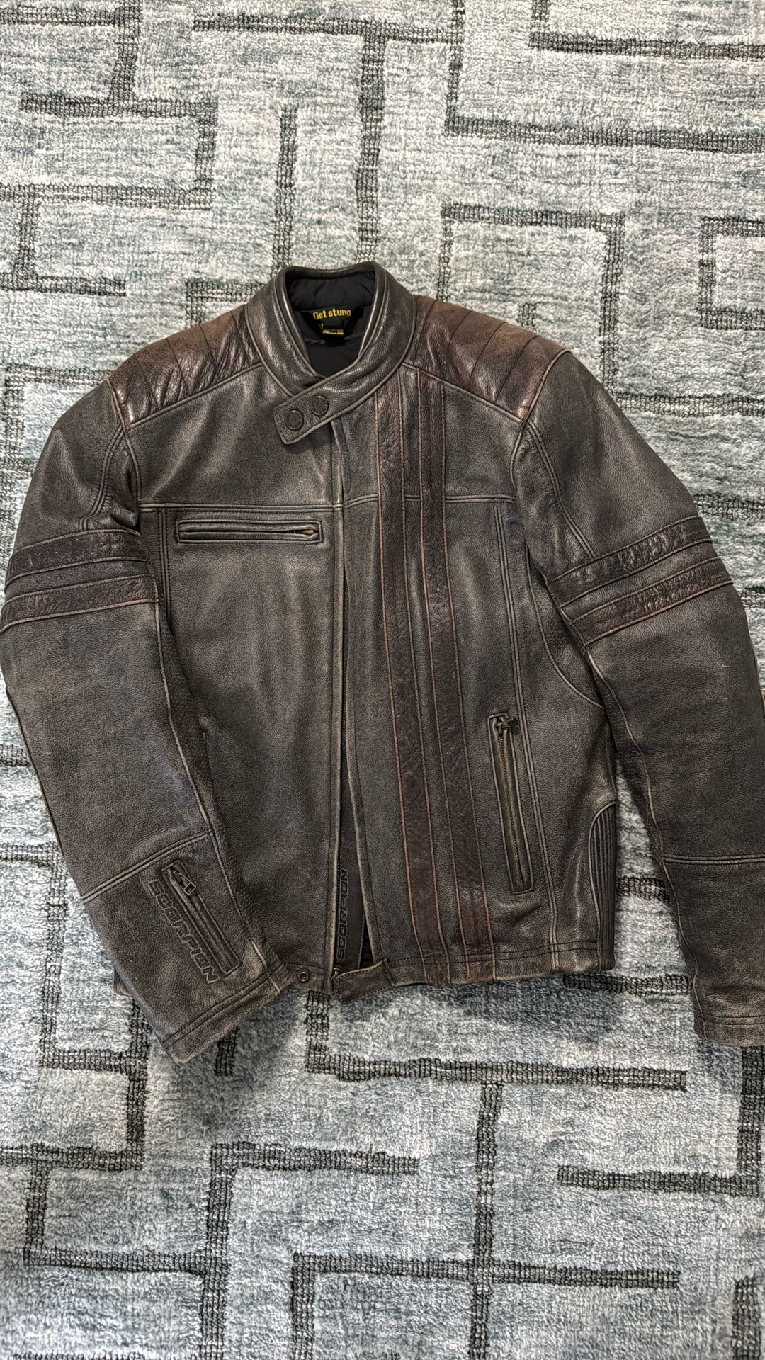 Leather Motorcycle Jacket