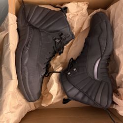 Jordan 12 Retro Winter Black