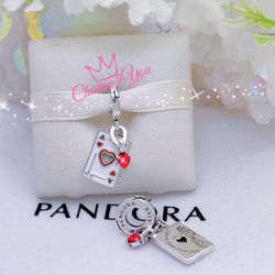 Adorable Charm 925 silver for Pandora moments bracelet.