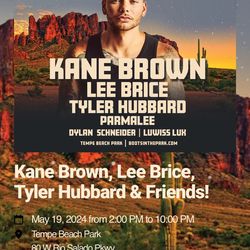 Kane Brown Boots In The Park