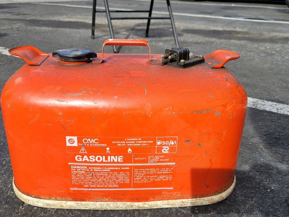 Vintage Outboard Gas Tank