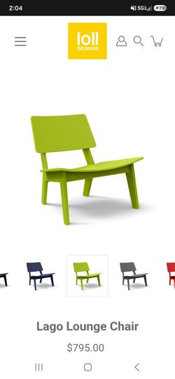 Pair of Lago Lounge chairs from Loll