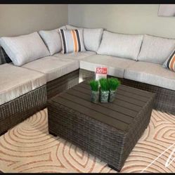 Ashley Cherry Point Outdoor Sectional Couch 💥 Brand New 👍 Delivery Available ✅