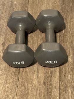 20lb dumbell set
