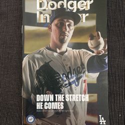 Los Angeles Dodgers Insider Magazine