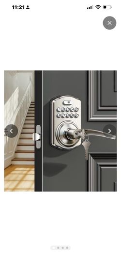 Veise Keypad Door Lock with Handle
