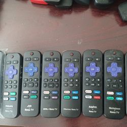 8 Roku TV Remotes 