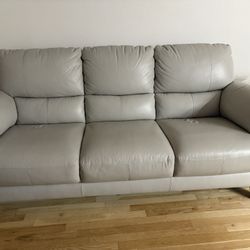 Leather Sofa 