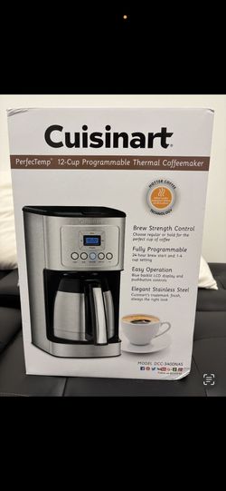 CUISINART COFFEE MAKER (NEW)