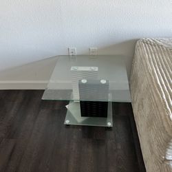 Table with An End Table 
