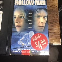 Hollow man on VHS