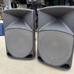 Mackie speaker set OBO