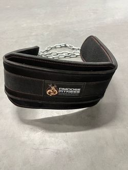 DMoose Fitness Dip Belt with Chain