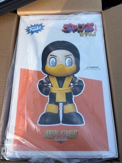 Funko Jumbo Chan Mortal Kombat Scorpion 14" Vinyl Figure