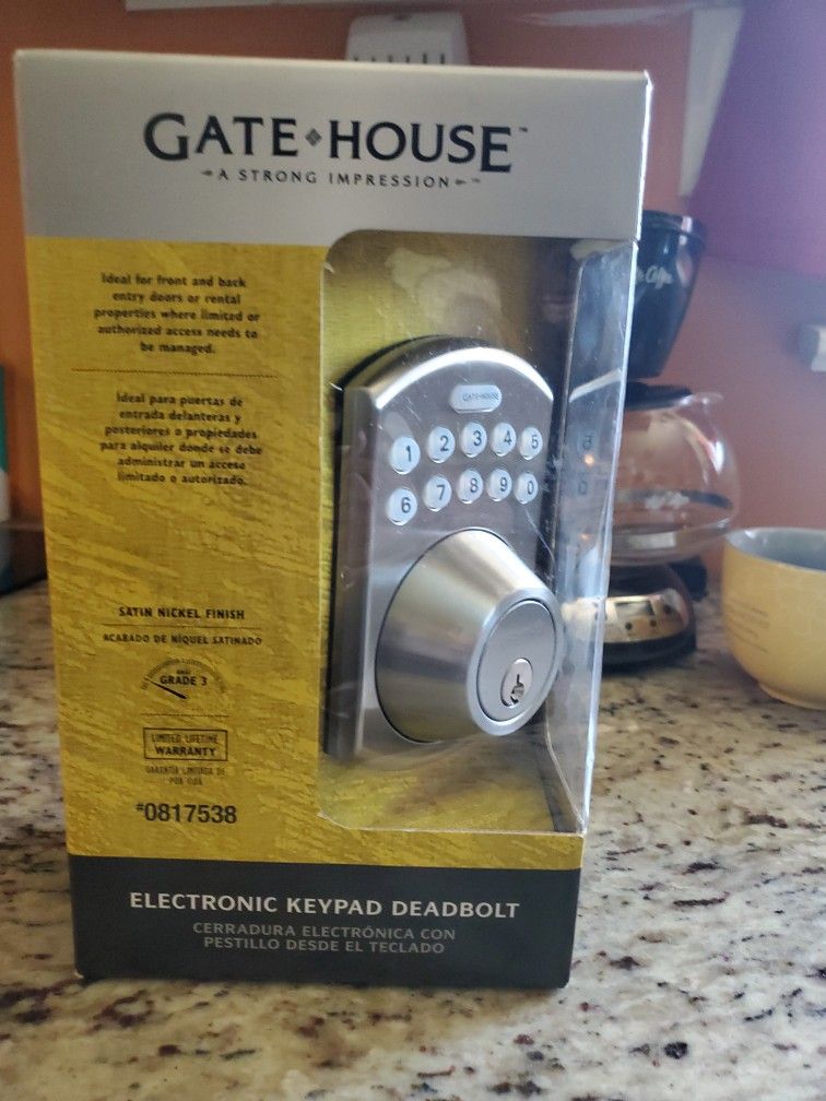 Electronic Keypad Deadbolt