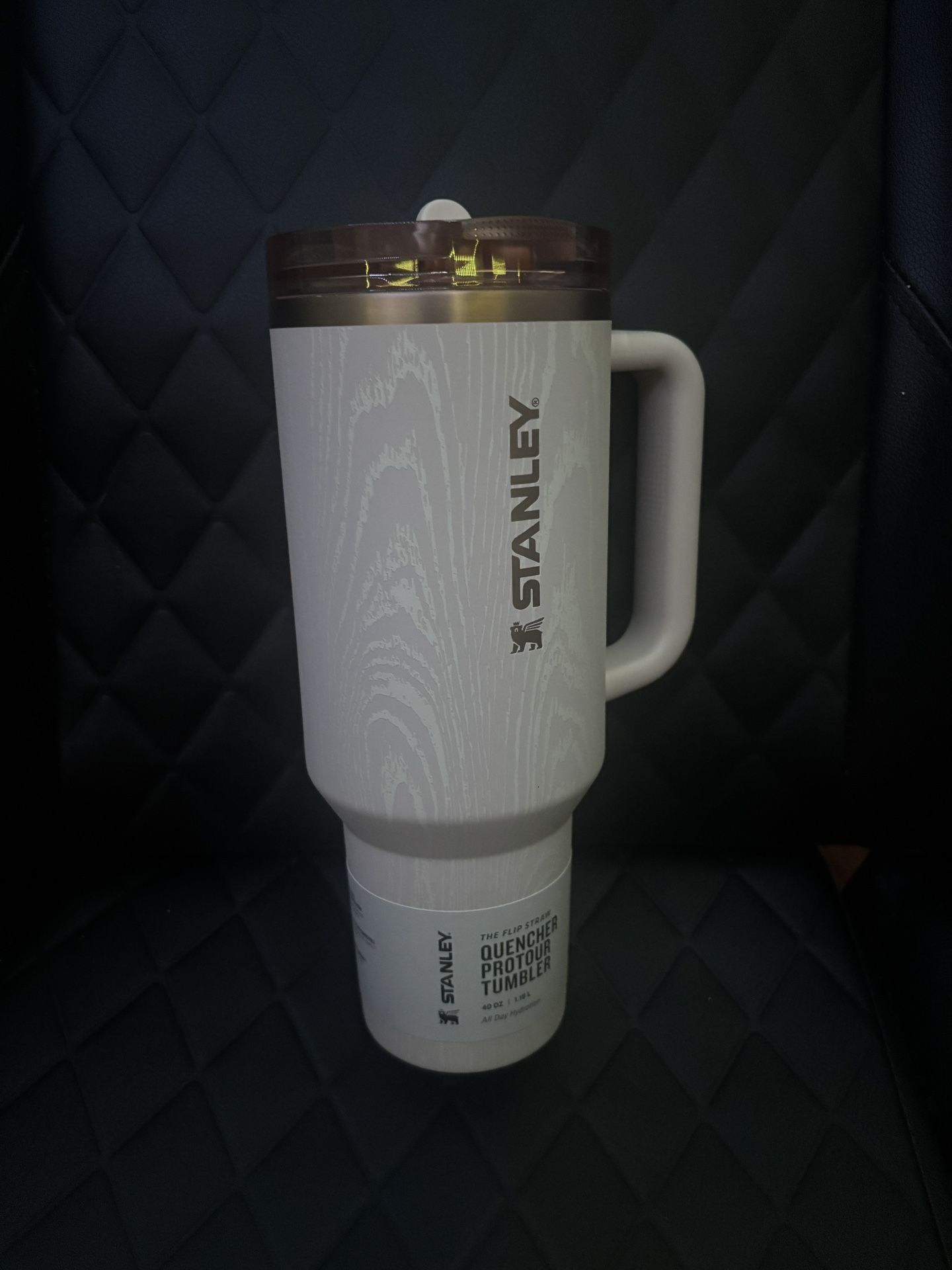 Brand New Wooden Grain Stanley Cup