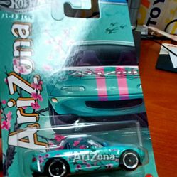 RARE Hot Wheels Silver Series 1:64 Scale 1991 Mazda MX-5 Miata Arizona