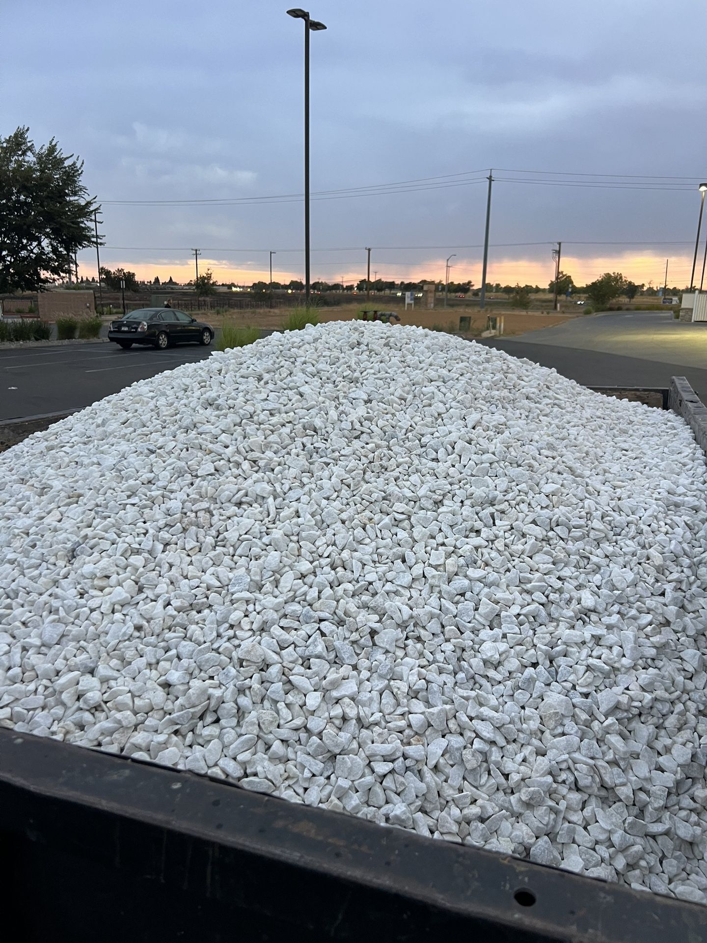 3/4 Inch White Rocks Dolomite New