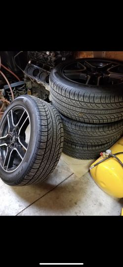 2019 Mustang GT wheels