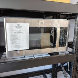 $299(MSRP $399) GE Over The Range Microwave With Auto And Time Defrost 