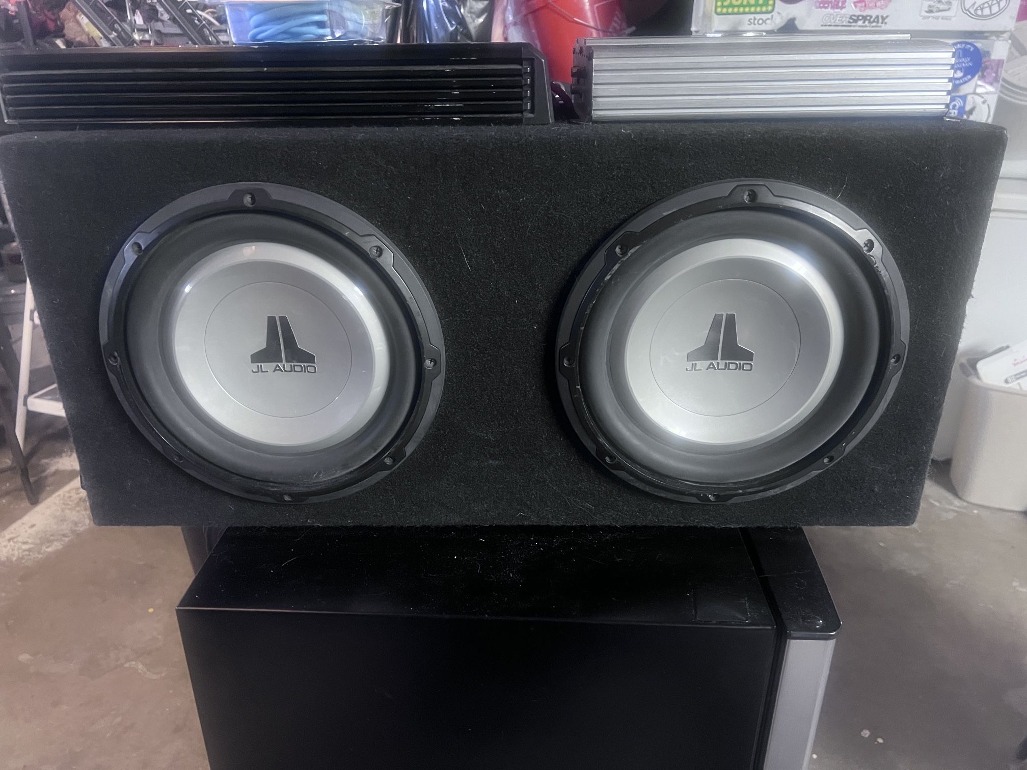 JL audio Subwoofer and amps