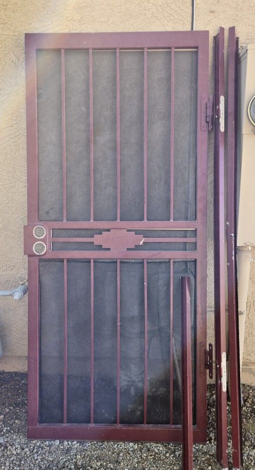 Security Door Heavy-Duty 36x80 Used