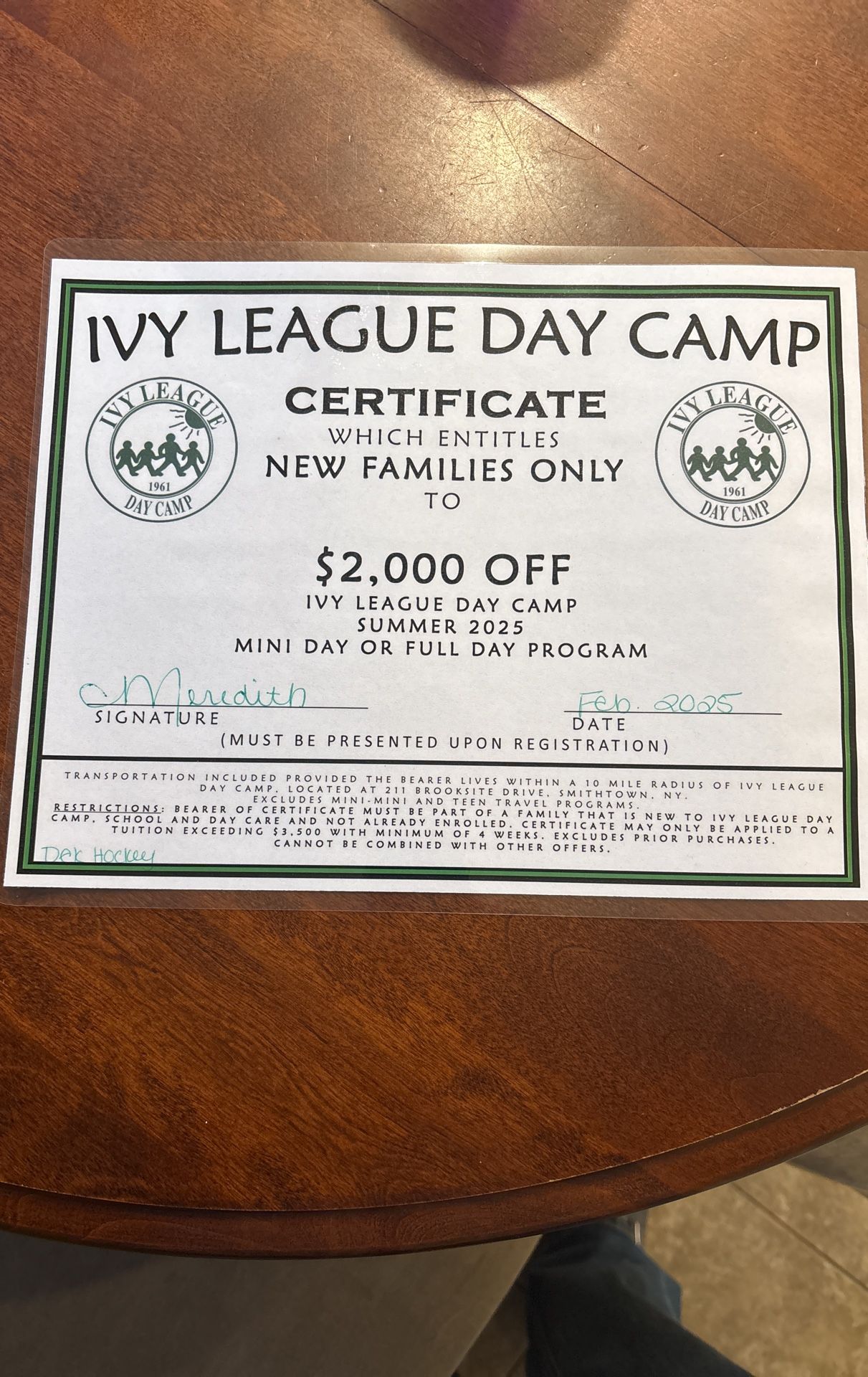 Ivy League Day Camp