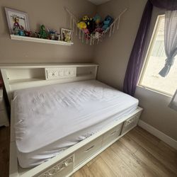 Bed Frame and Mattress 