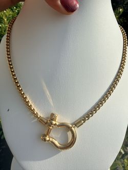 Carabiner Horse Bit Necklace