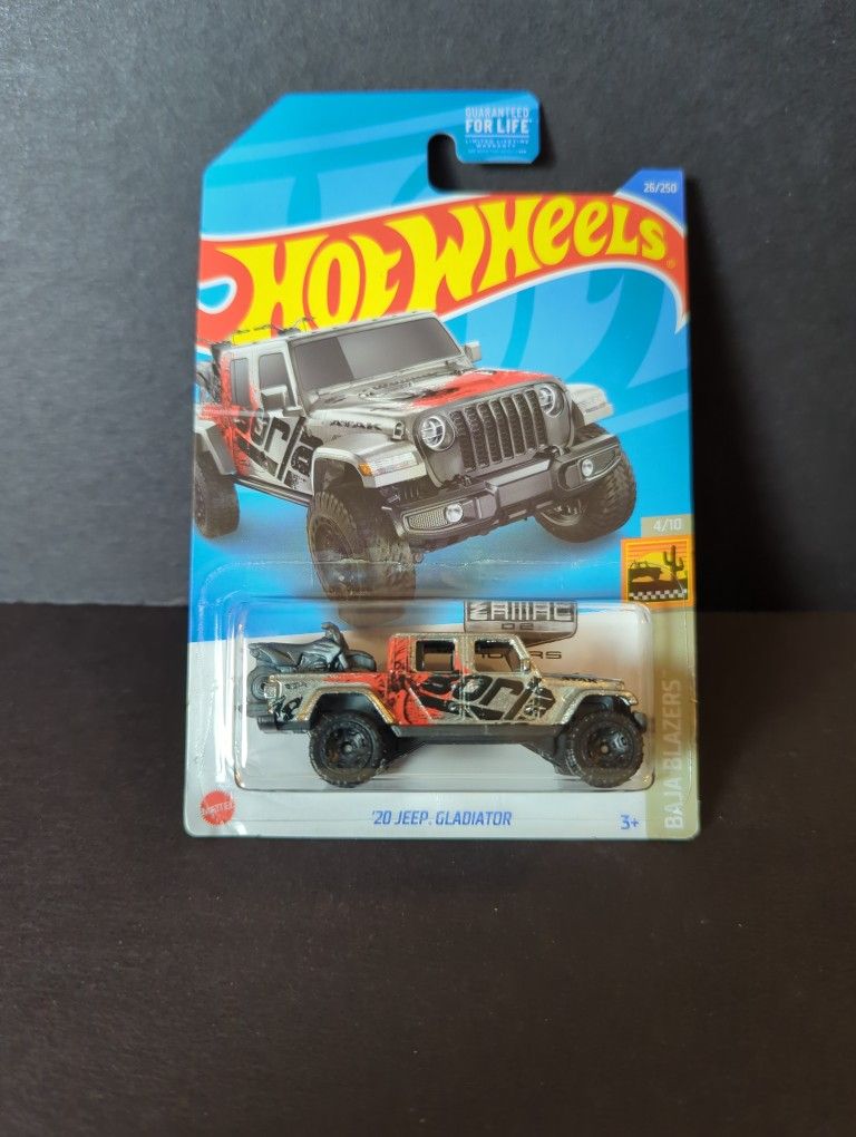 Hot Wheels Baja Blazers Exclusive Zamac '20 Jeep Gladiator
