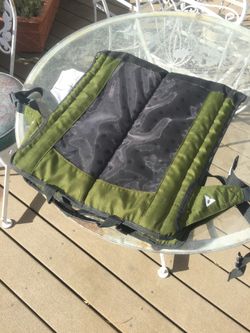 Ascend camping beach backpack folding chair