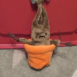 Harry Potter Mandrake With Pot Plush 14" Removable Figure 